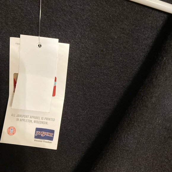 Jansport Bloomsburg University zip up hoodie   Size XL Vintage    New with tags - Picture 5 of 5